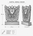 Kartal Temalı Dekoratif Masa Lambası