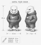 KARTAL MASKOT FİGÜR