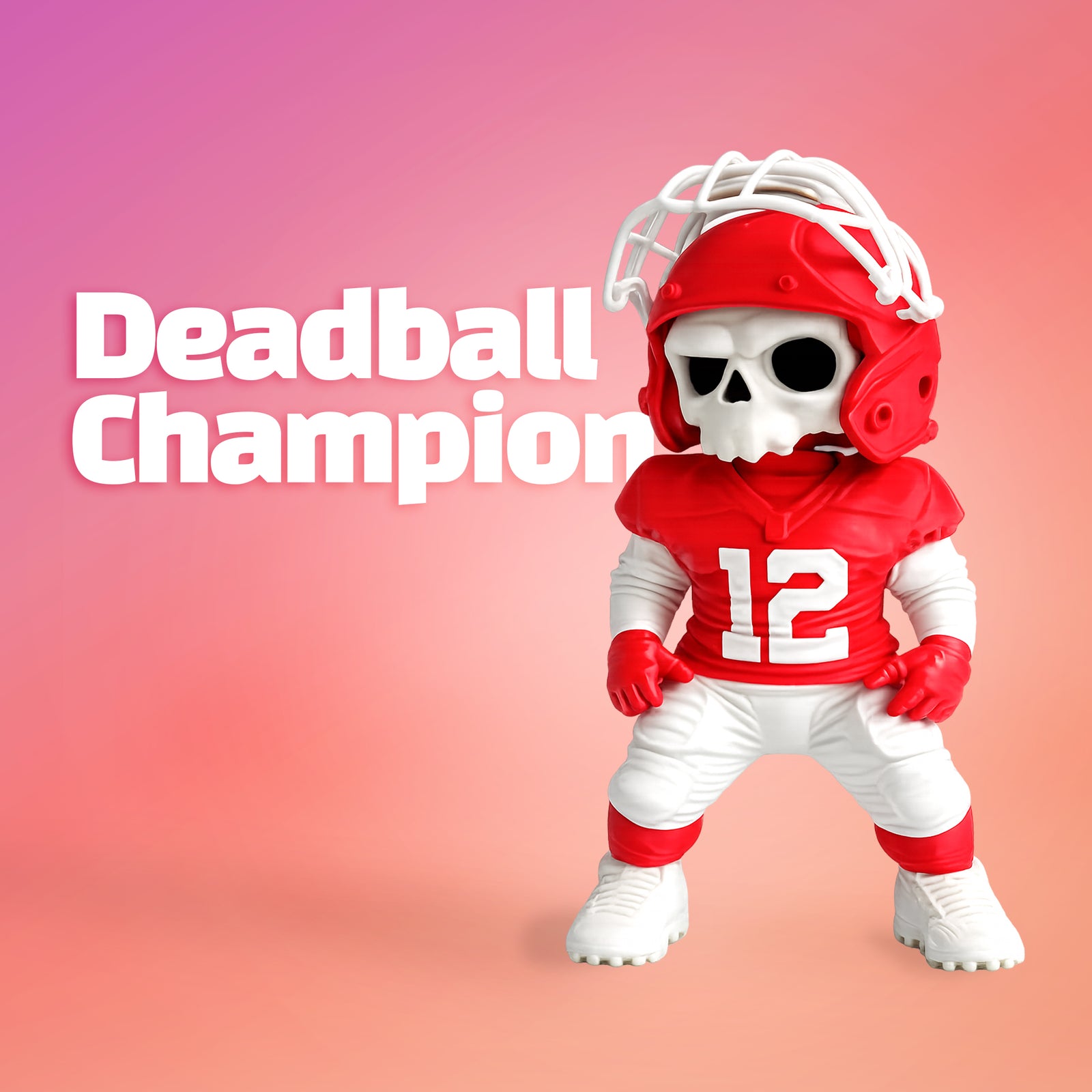 Kuru Kafa Deadball Champion | Premium Karakter Figürü