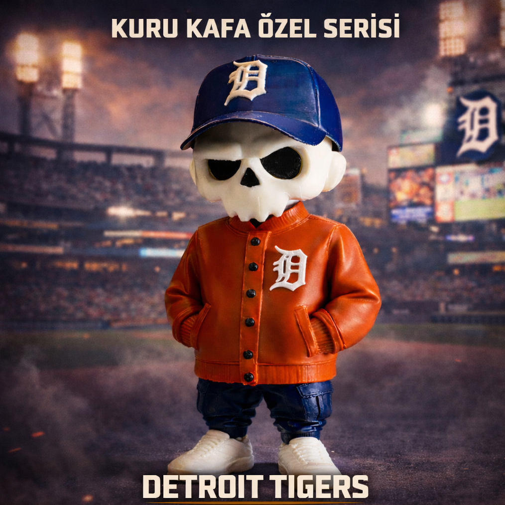 Kuru Kafa Detroit Tigers Brown