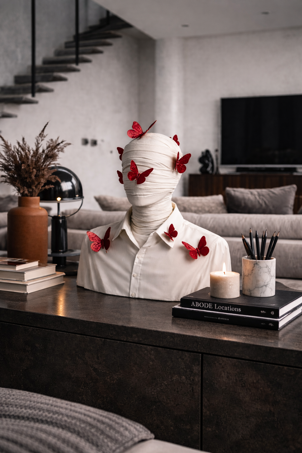 Butterfly Passion Mumya Büst