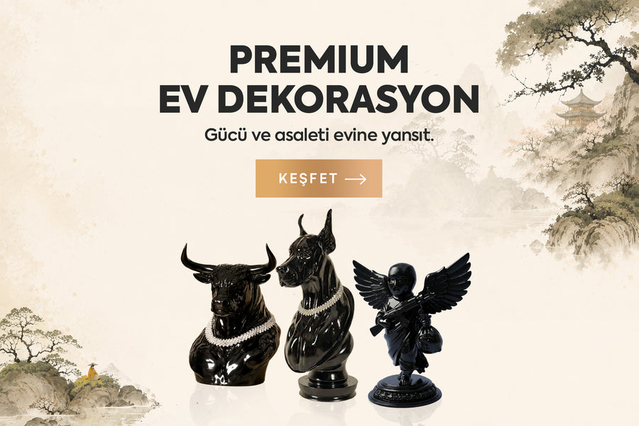 Premium ev dekorasyon — Gücü ve asaleti evine yansıt