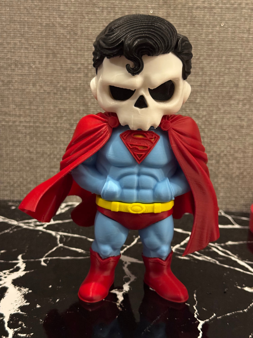 KURU KAFA SUPERSKULL MAN | PREMİUM KARAKTER FİGÜRÜ