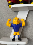KANARYA TARAFTAR MASKOT FİGÜRÜ