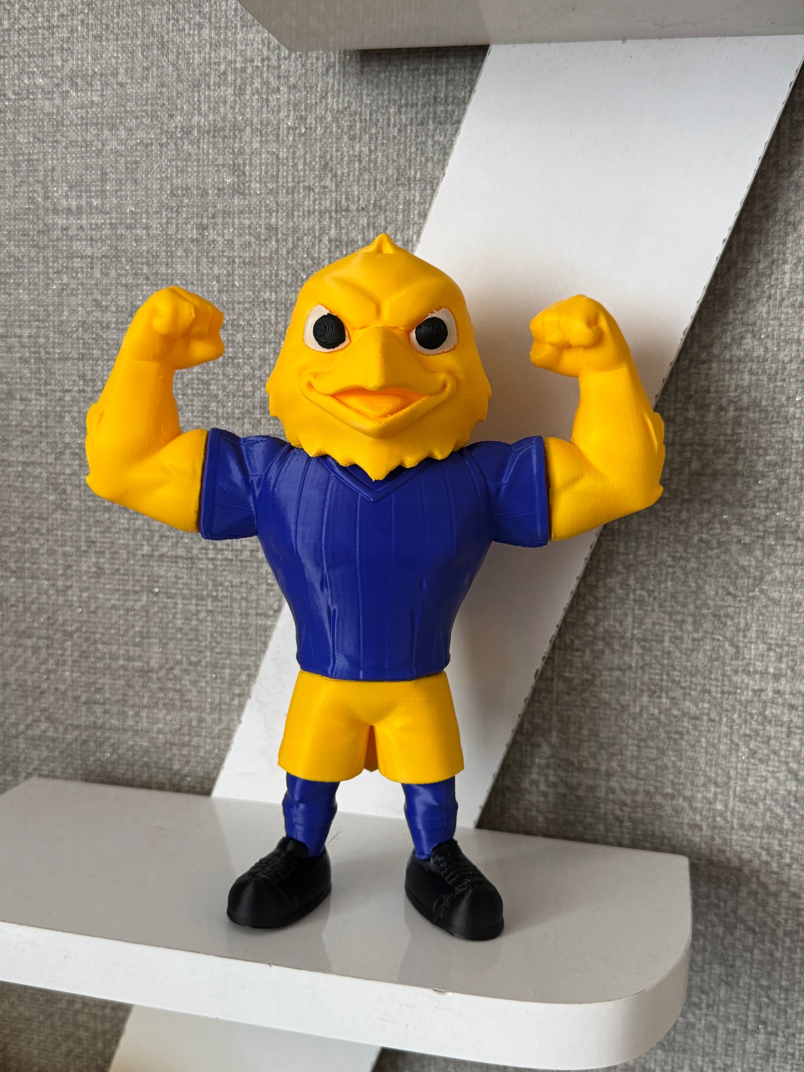 KANARYA TARAFTAR MASKOT FİGÜRÜ