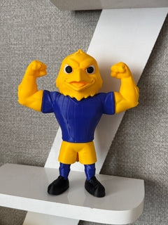 KANARYA TARAFTAR MASKOT FİGÜRÜ
