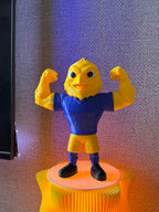 KANARYA TARAFTAR MASKOT FİGÜRÜ