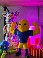 KANARYA TARAFTAR MASKOT FİGÜRÜ