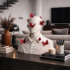Butterfly Passion Mumya Büst Kırmızı
