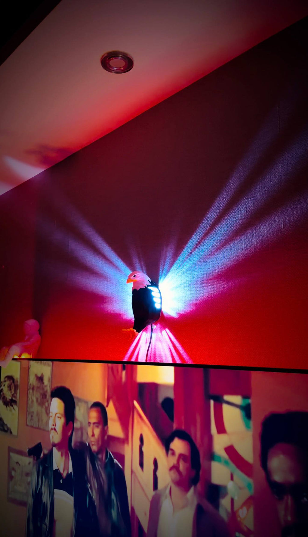 Kartal LED Işıklı Gece Lambası | Dekoratif LED Gece Lambası