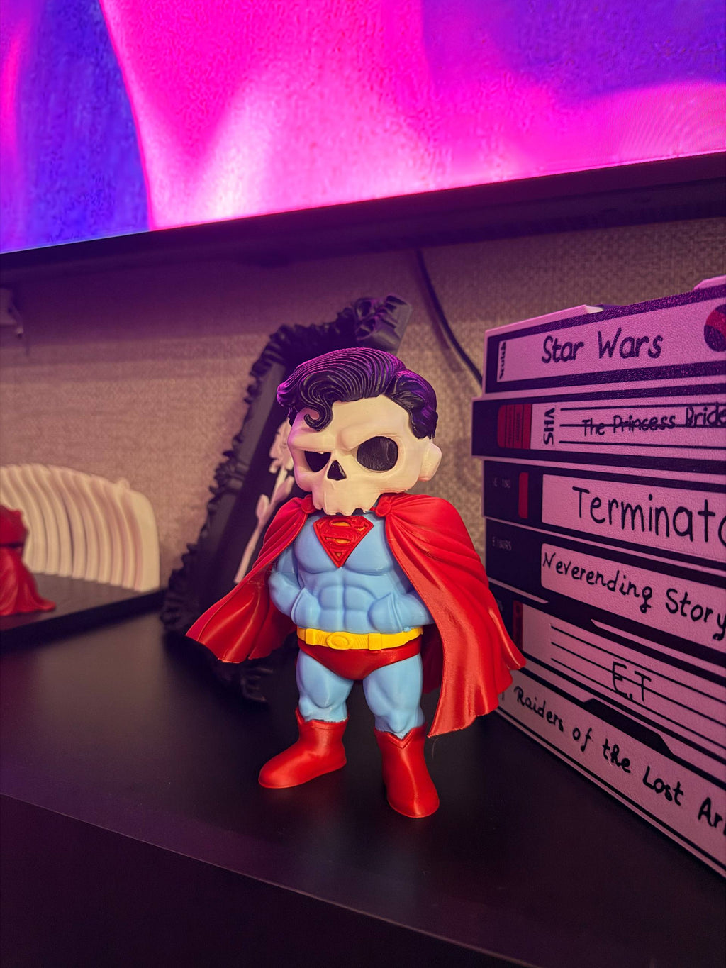 KURU KAFA SUPERSKULL MAN | PREMİUM KARAKTER FİGÜRÜ