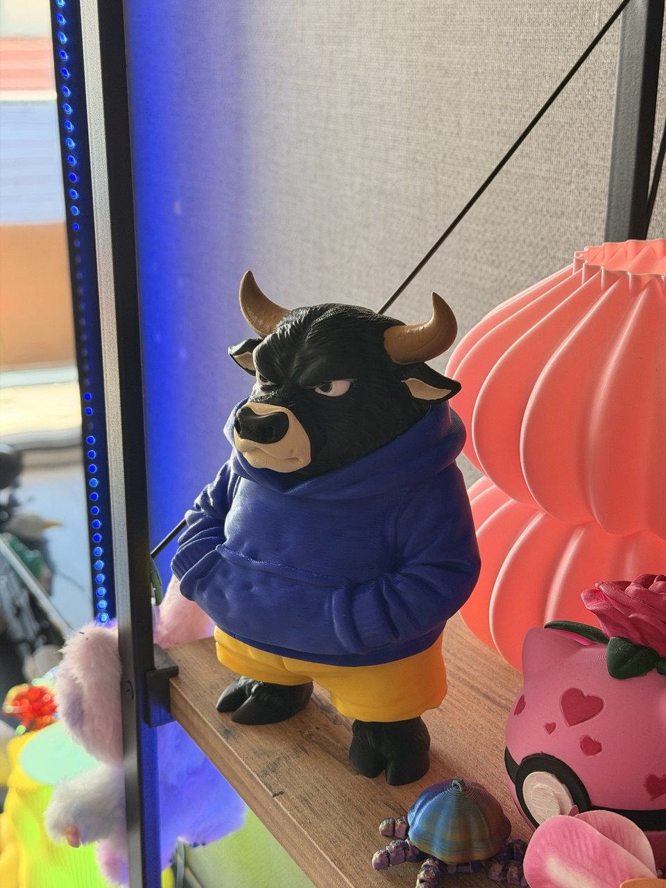 Boğa Taraftar Maskot Figürü