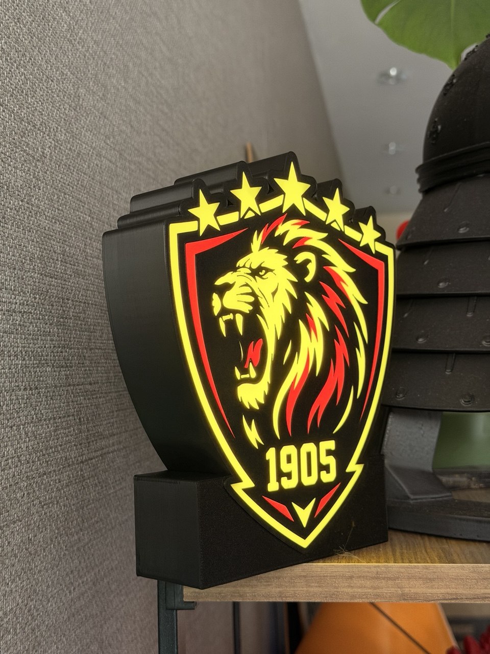 Aslan Seti Kampanyası Aslan Figür + Aslan Masa Lambası