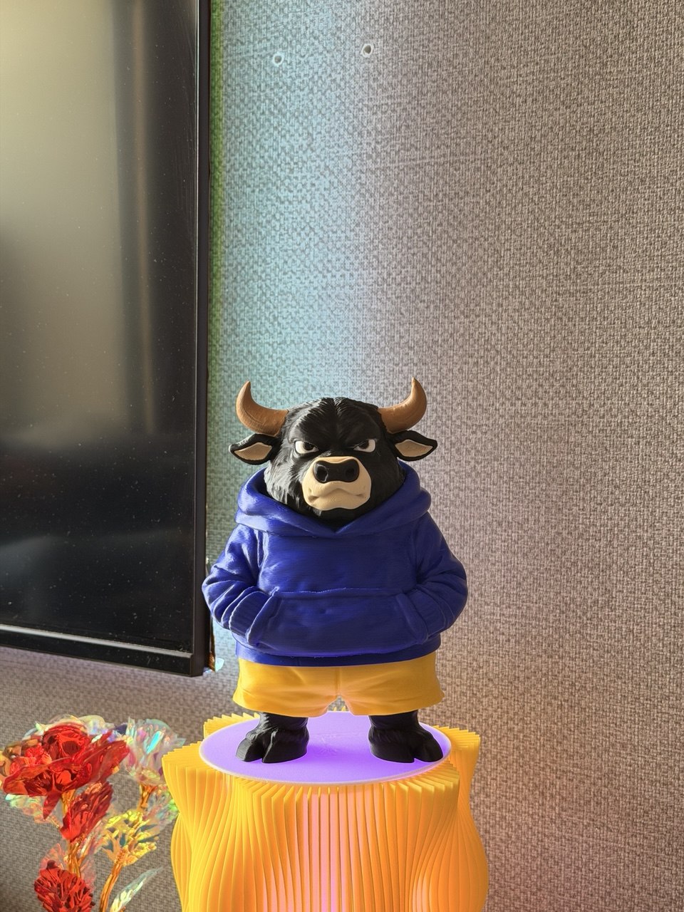 Boğa Taraftar Maskot Figürü