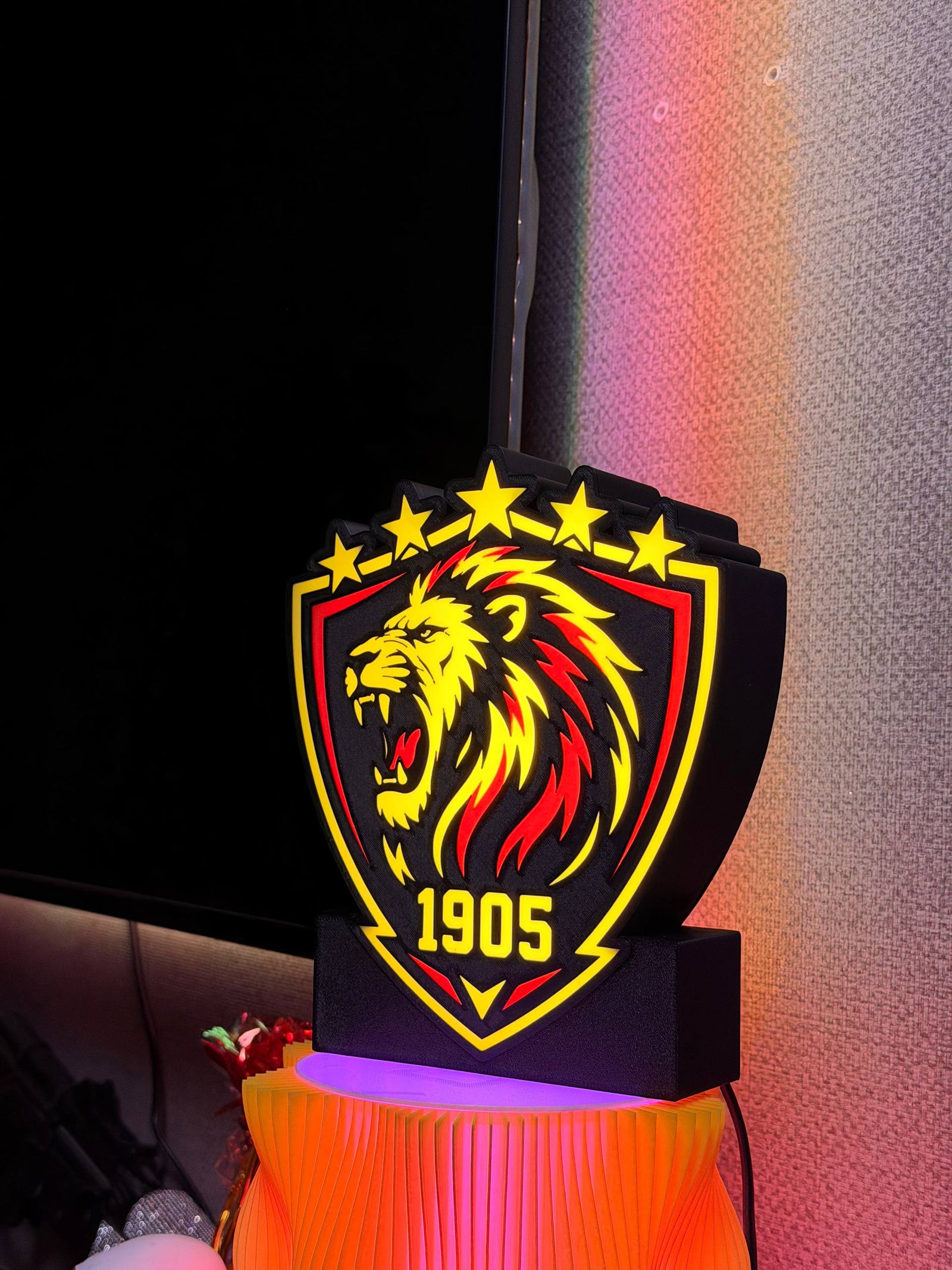 Aslan Seti Kampanyası Aslan Figür + Aslan Masa Lambası