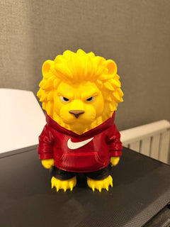 Aslan Seti Kampanyası Aslan Figür + Aslan Masa Lambası